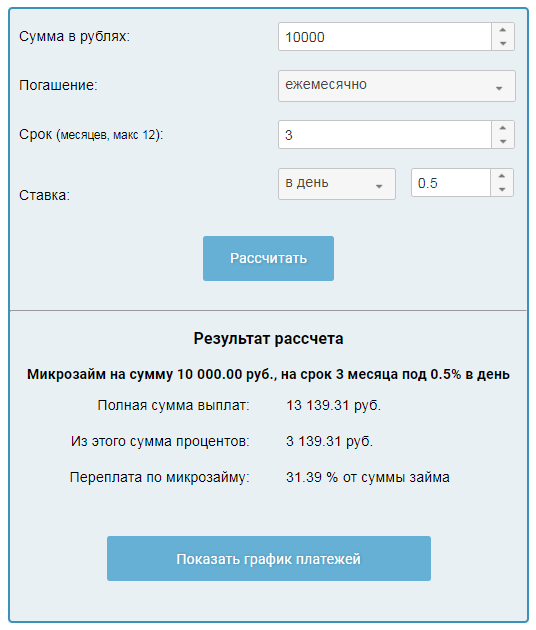 ежемесячно